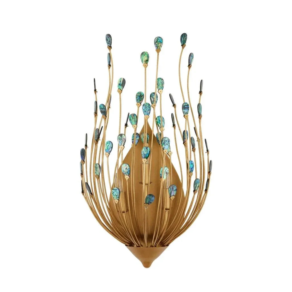 Delphos Wall Sconce - LOOMLAN - Currey & Co - Wall Sconces