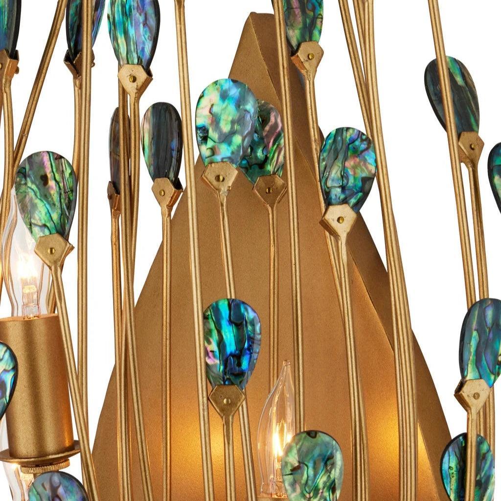 Delphos Wall Sconce - LOOMLAN - Currey & Co - Wall Sconces