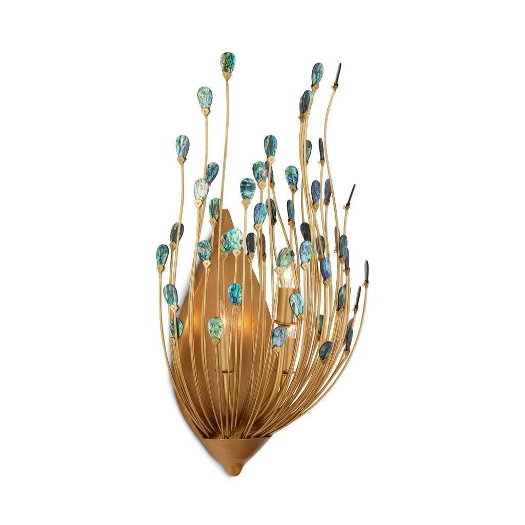 Delphos Wall Sconce - LOOMLAN - Currey & Co - Wall Sconces