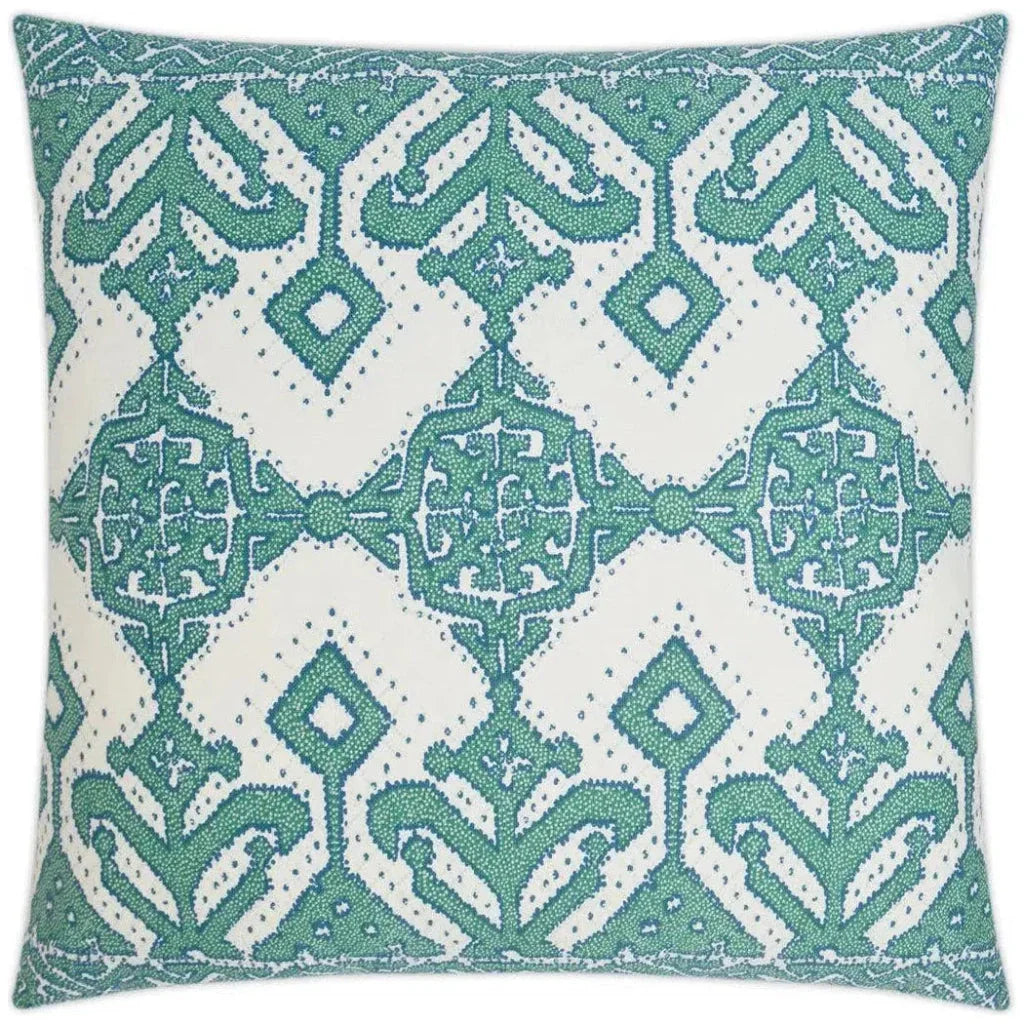 Demarco Emerald Teal Throw Pillow Insert - LOOMLAN - D.V. Kap - Throw Pillows