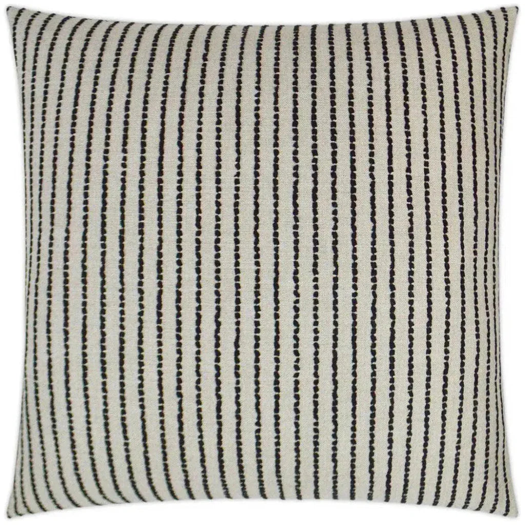 Demetria Black Throw Pillow With Insert - LOOMLAN - D.V. Kap - Throw Pillows