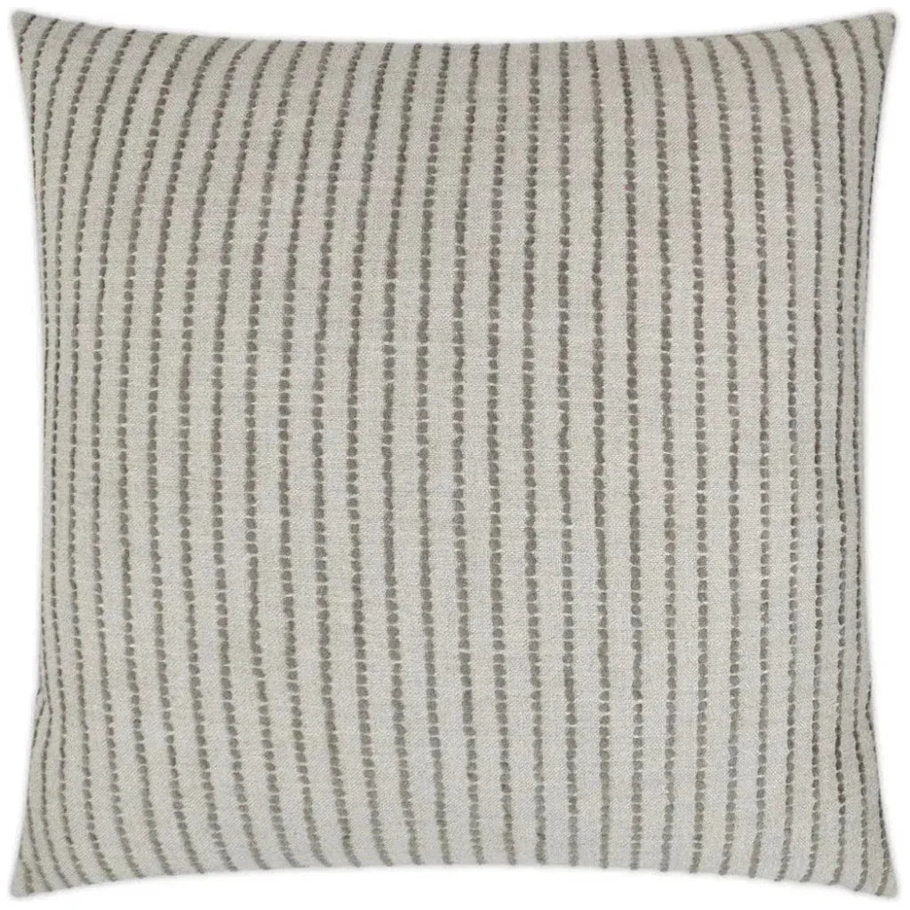 Demetria Pebble Grey Throw Pillow Insert - LOOMLAN - D.V. Kap - Throw Pillows