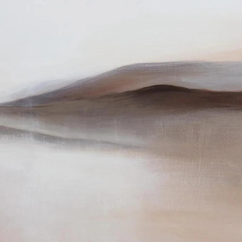 Desert Sands Gold Floater Hand - Painted Wall Art - LOOMLAN - SUNPAN - Canvas Art