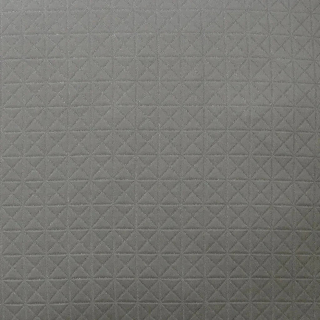 Diamante Truffle Grey Throw Pillow Insert - LOOMLAN - D.V. Kap - Throw Pillows