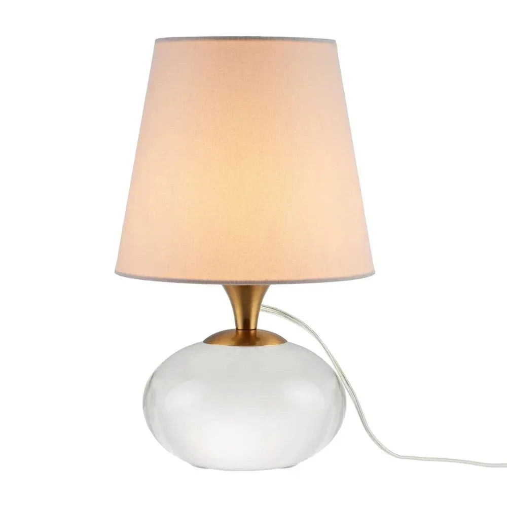 Diantha Optic Crystal Design Table Lamp - LOOMLAN - Currey & Co - Table Lamps