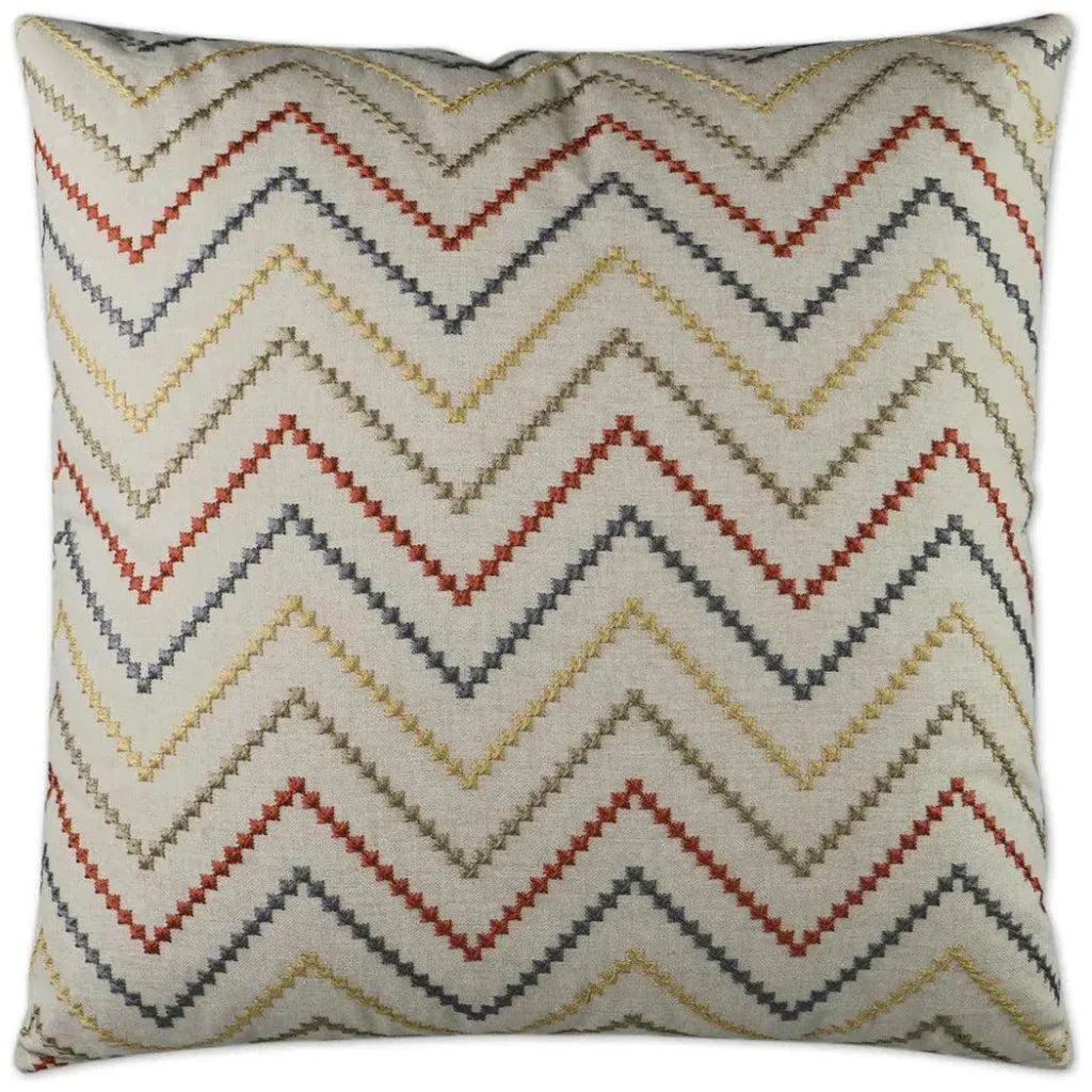 Divergence Brown Throw Pillow With Insert - LOOMLAN - D.V. Kap - Throw Pillows