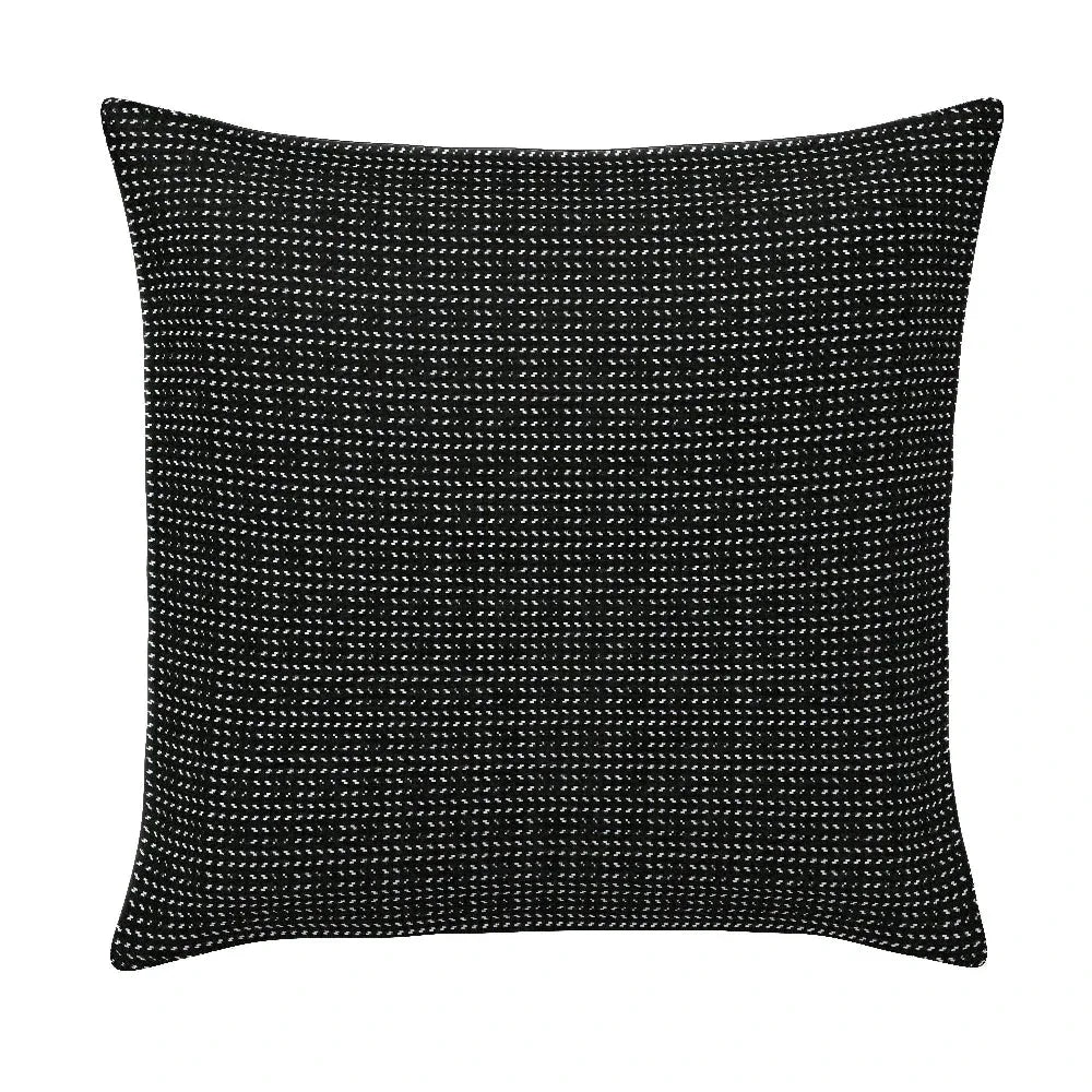 Divot Classic Handmade Outdoor Pillow-Outdoor Pillows-Earnest Collection-20" Square-LOOMLAN