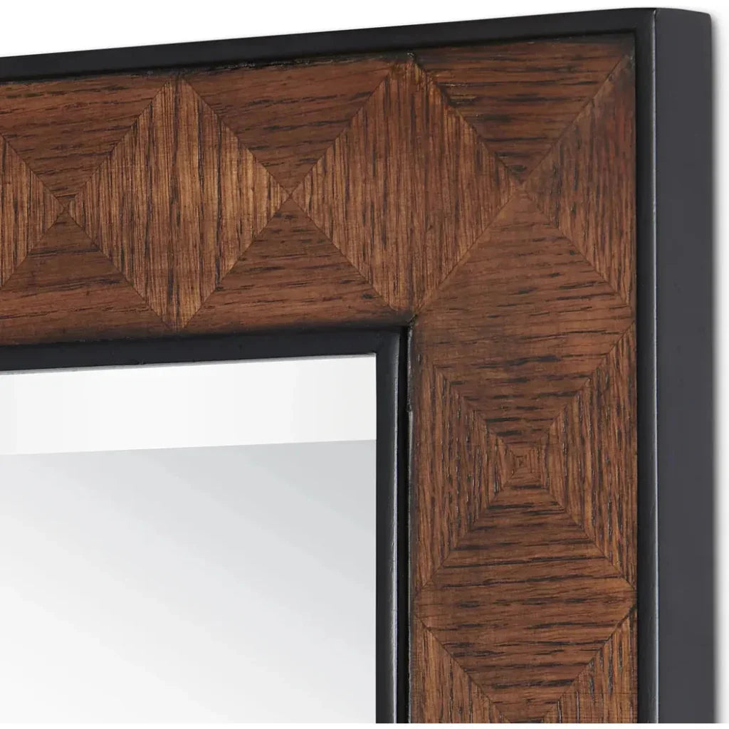 Dorian Rectangular Mirror - LOOMLAN - Currey & Co - Wall Mirrors