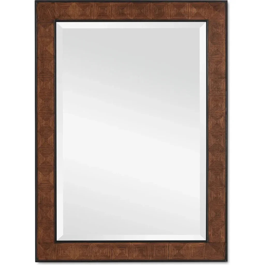 Dorian Rectangular Mirror - LOOMLAN - Currey & Co - Wall Mirrors