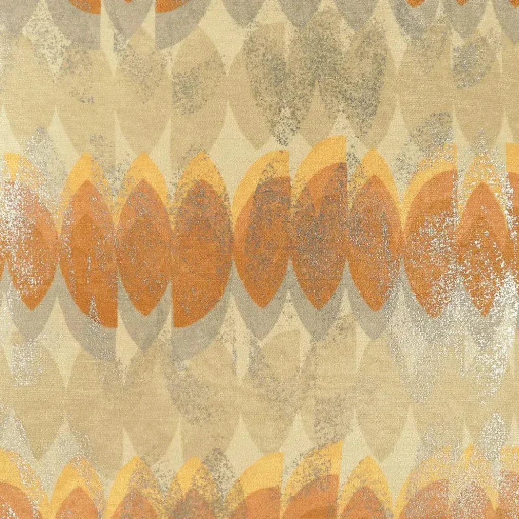 D.V. Kap Dover Orange Throw Pillow With Insert