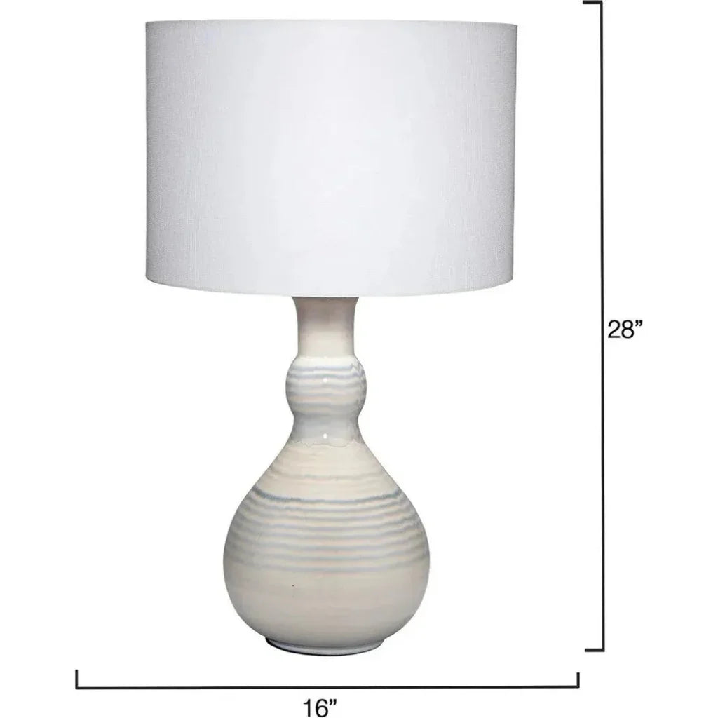 Jamie Young Droplet Ceramic Table Lamp Blue - & Lighting