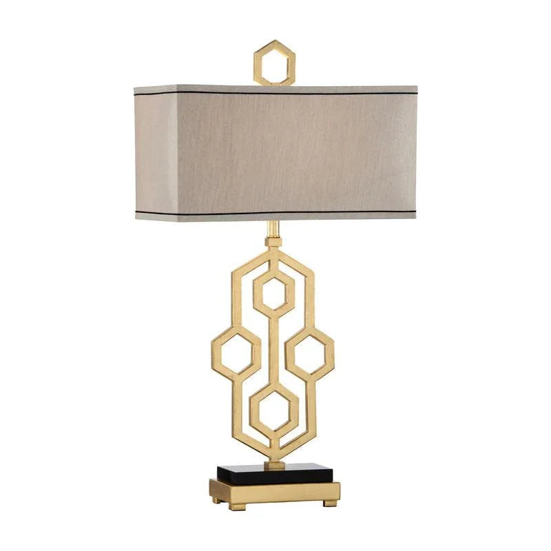 Wildwood Easton Black Glass Base Table Lamp