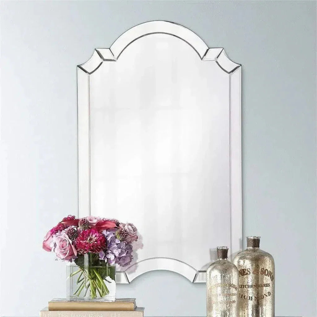 Emerson 33" Rectangle Clear Wall Mirror - LOOMLAN - Bassett Mirror - Wall Mirrors