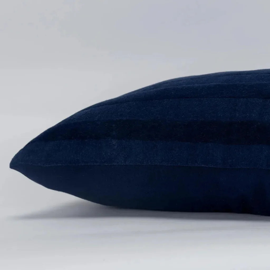 Emy Embroidered Abstract Lumbar Pillow Covers Insert - LOOMLAN - LOOMLAN - Throw Pillows