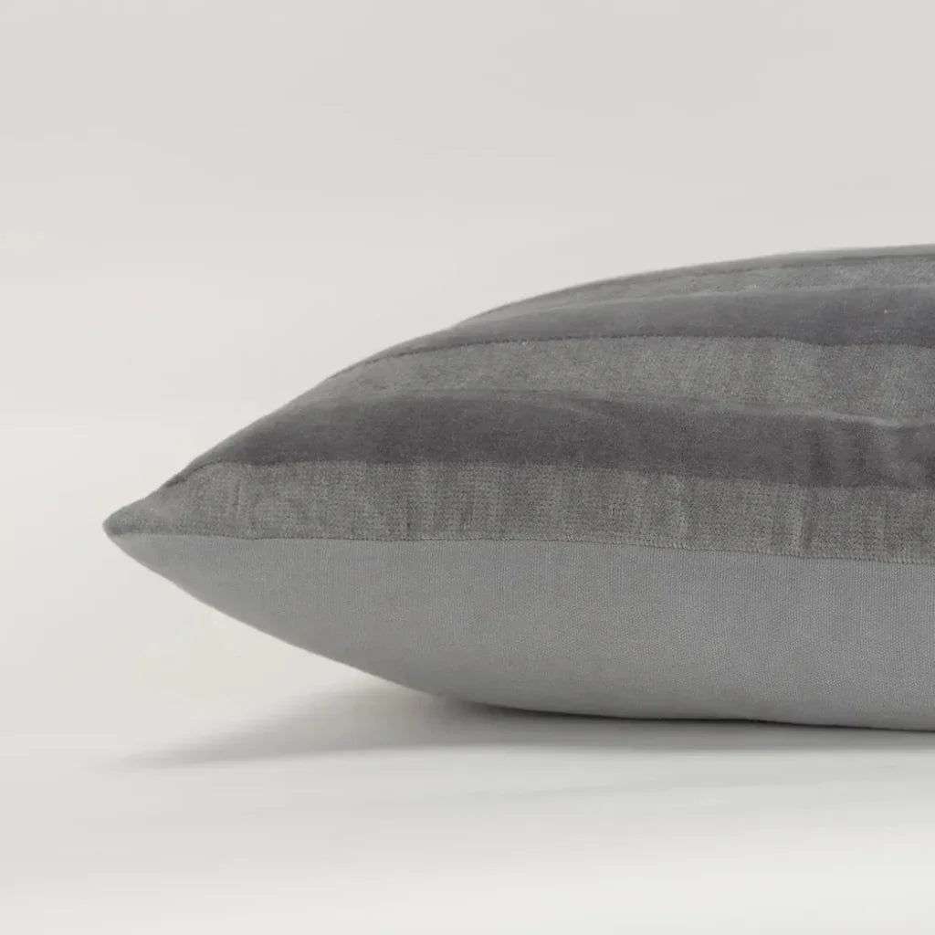 Emy Embroidered Abstract Lumbar Pillow Covers Insert - LOOMLAN - LOOMLAN - Throw Pillows