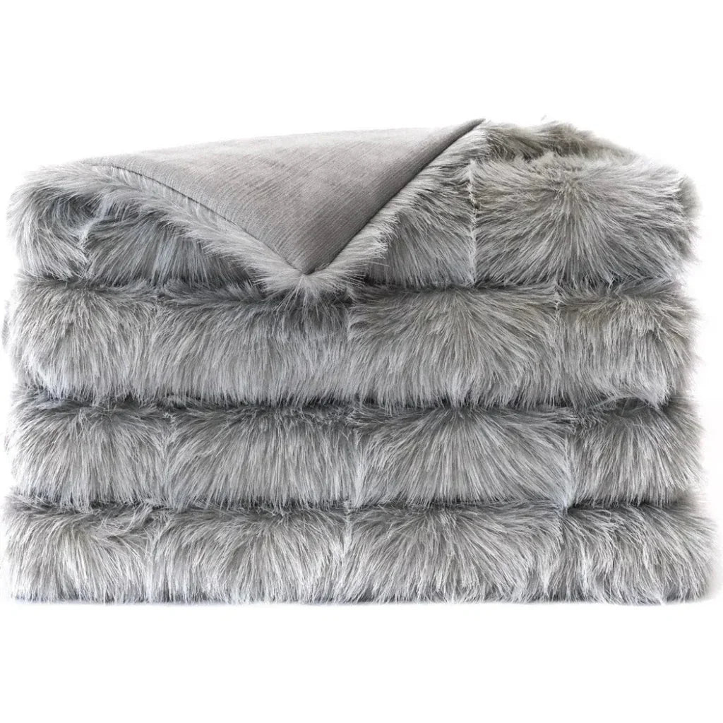 Ermelo Corded Throw - Dove - LOOMLAN - D.V. Kap - Throw Blankets