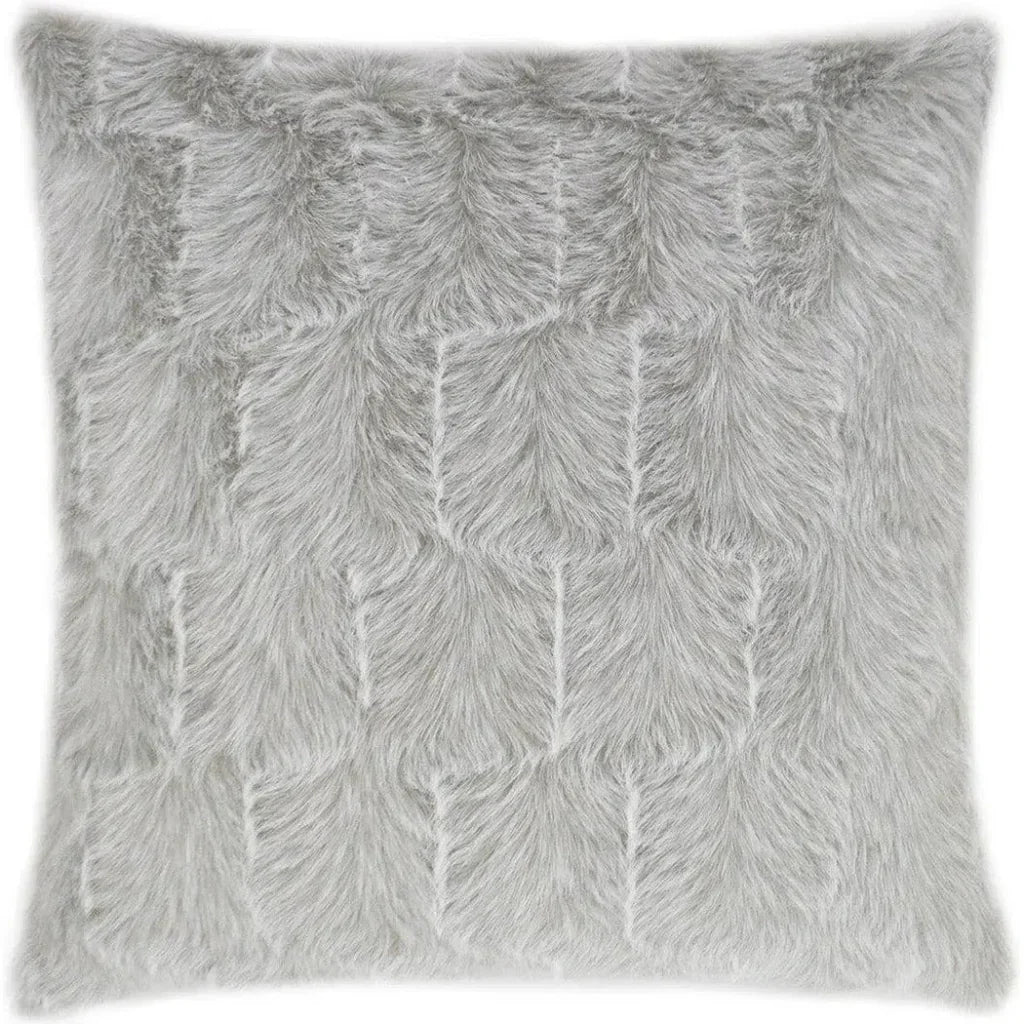 Ermelo Dove Grey Throw Pillow With Insert - LOOMLAN - D.V. Kap - Throw Pillows