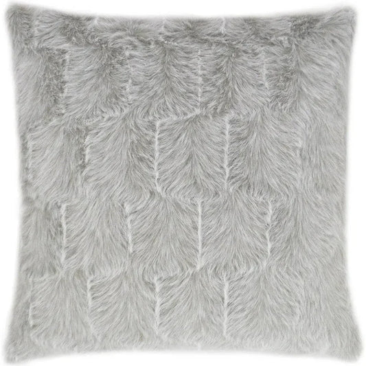 Ermelo Dove Grey Throw Pillow With Insert - LOOMLAN - D.V. Kap - Throw Pillows