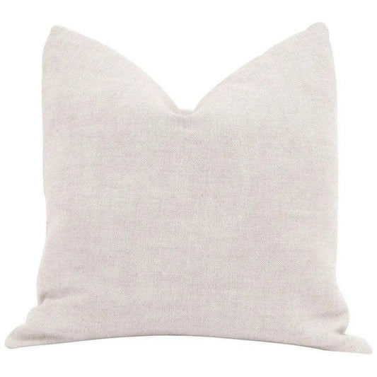 Essential Cream Throw Pillows Insert - 2PC - LOOMLAN - Essentials For Living - Throw Pillows