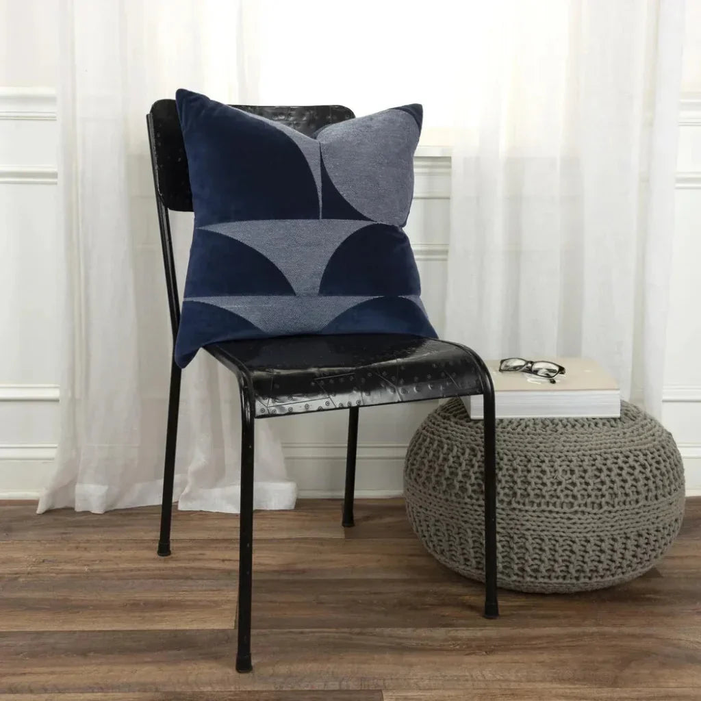 Etta Tonal Throw Pillow Covers Down Insert - LOOMLAN - LOOMLAN - Throw Pillows