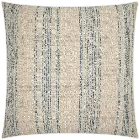 Farkle Jute Global Blue Large Throw Pillow Insert - LOOMLAN - D.V. Kap - Throw Pillows