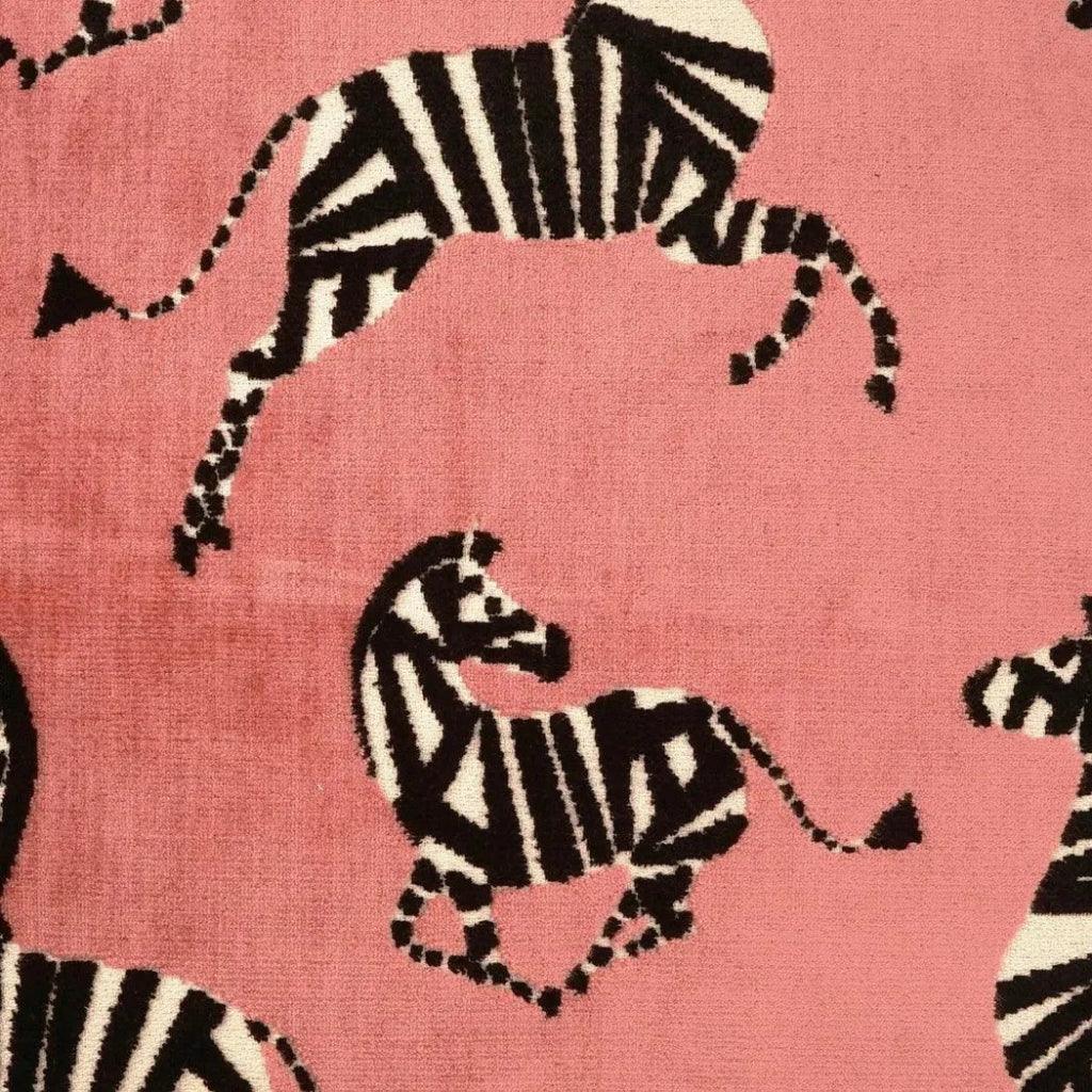 Farlowe Rose Animal Blush Large Throw Pillow Insert - LOOMLAN - D.V. Kap - Throw Pillows