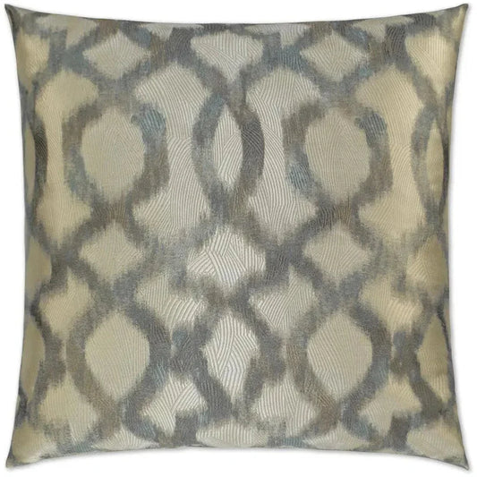 Faux Fresco Brown Throw Pillow With Insert - LOOMLAN - D.V. Kap - Throw Pillows