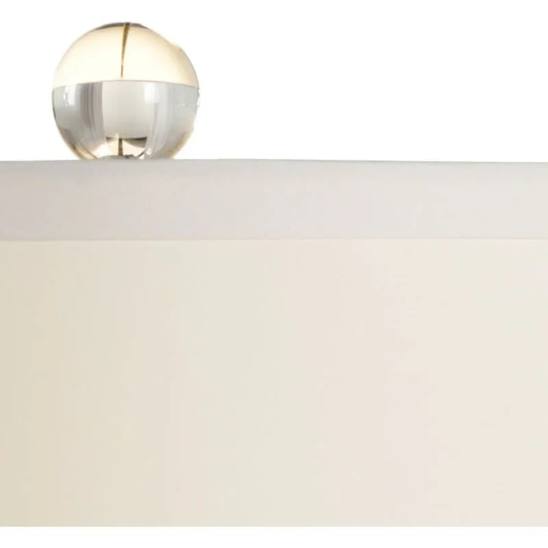 Wildwood Fenton Crystal And Brass Table Lamp