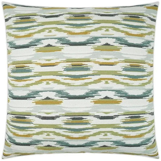 Fiesta Lagoon Green Teal Large Throw Pillow Insert - LOOMLAN - D.V. Kap - Throw Pillows