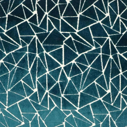 Finale Teal Turquoise Teal Large Throw Pillow Insert - LOOMLAN - D.V. Kap - Throw Pillows