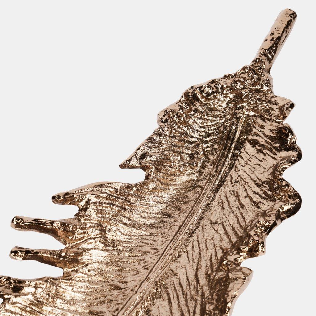 Luho Design House Finn Aluminum Feather Platter