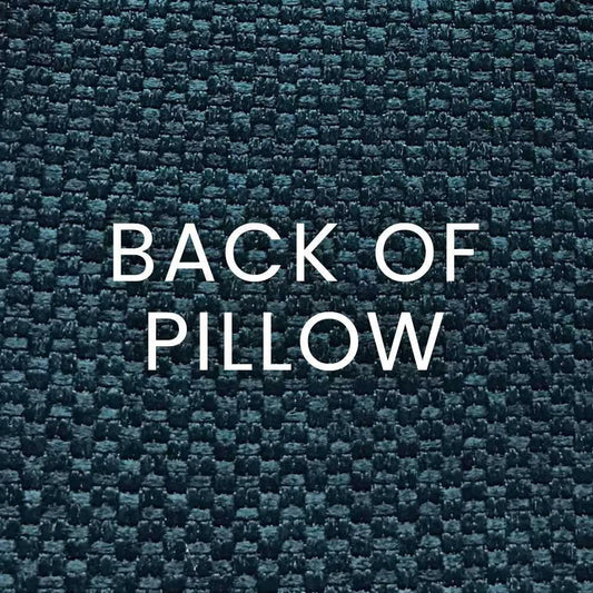 Flower Pops Peacock Blue Throw Pillow Insert - LOOMLAN - D.V. Kap - Throw Pillows