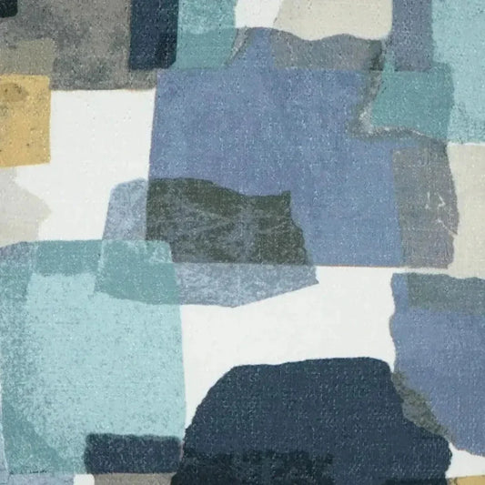 Folio Reef Abstract Blue Mist Large Throw Pillow Insert - LOOMLAN - D.V. Kap - Throw Pillows