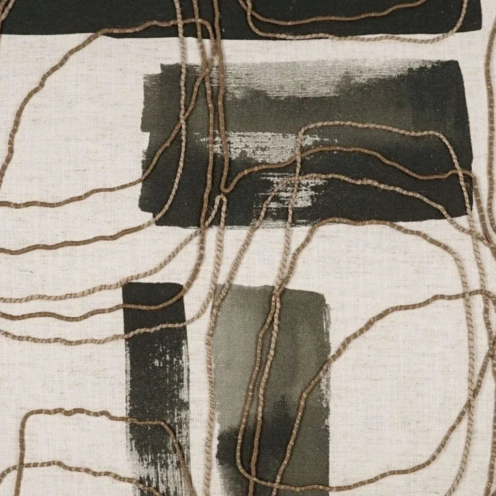 Freeform Handmade Cotton Throw Pillow - LOOMLAN - D.V. Kap - Throw Pillows