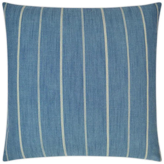 Fritz Indigo Blue Throw Pillow With Insert - LOOMLAN - D.V. Kap - Throw Pillows