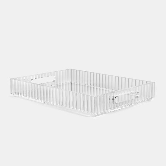 Fiona Clear Acrylic Tray - Hostess & Housewarming Gift - view 2