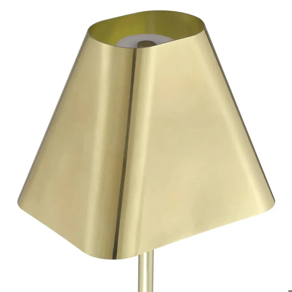 Gadabout Brass Cordless Table Lamp - LOOMLAN - Currey & Co - Table Lamps