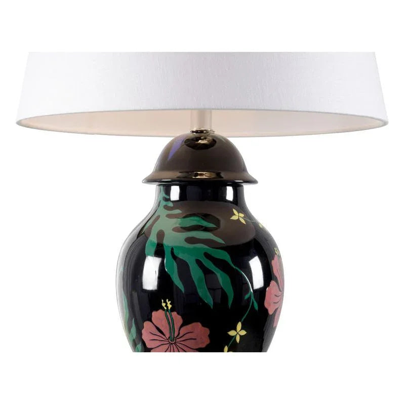 Wildwood Garden Party Black Table Lamp
