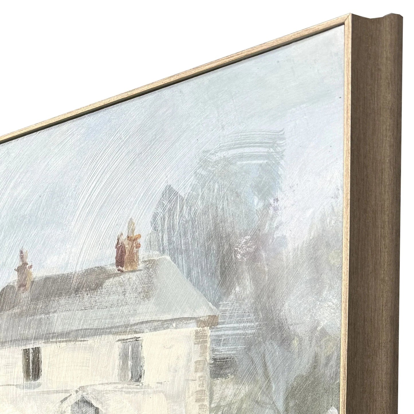 Garden View Green Canvas Art