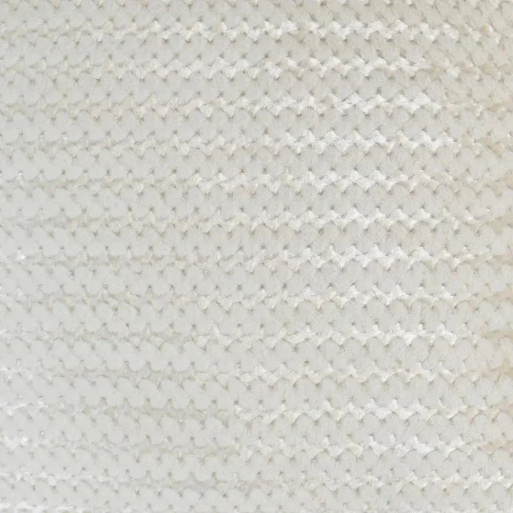 D.V. Kap Gene Fur Ivory Throw Pillow With Insert