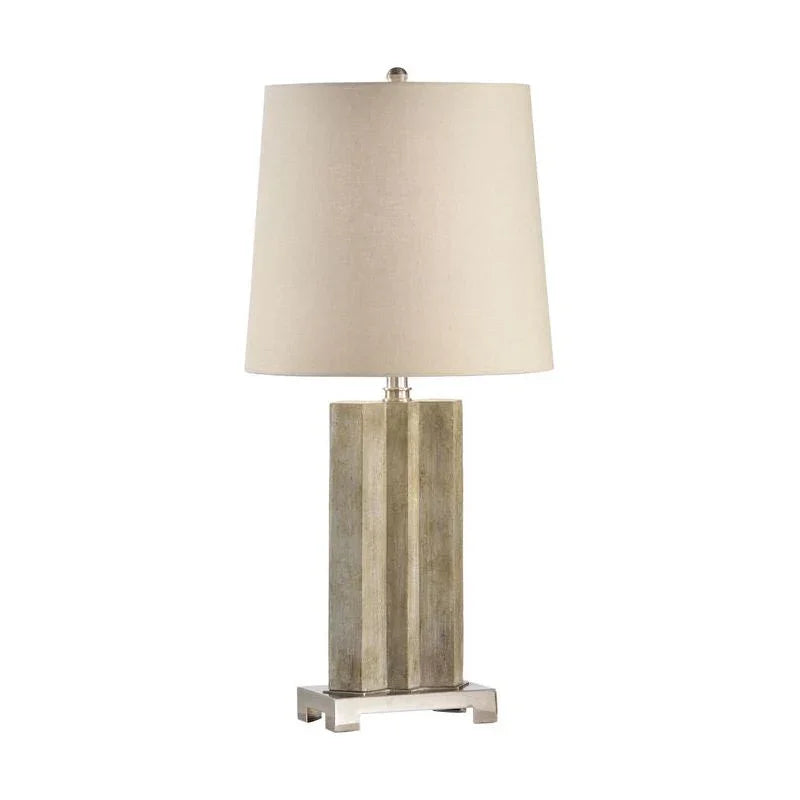 Wildwood Geo I Brass Mounted Table Lamp