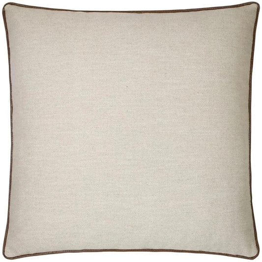 Ghent Saddle Solid Tan Brown Large Throw Pillow Insert - LOOMLAN - D.V. Kap - Throw Pillows