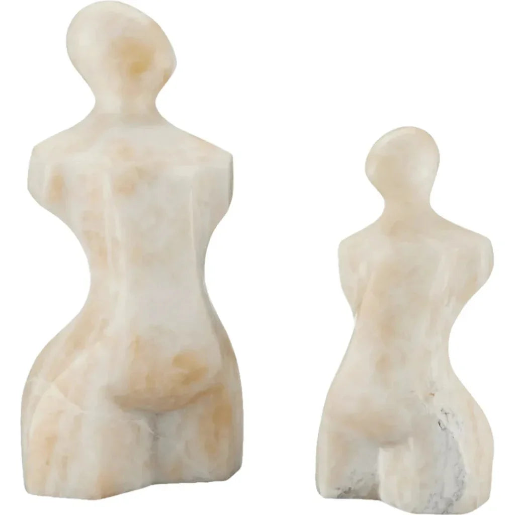Giada Onyx Large Bust Sculpture - LOOMLAN - Currey & Co - Statues & Sculptures