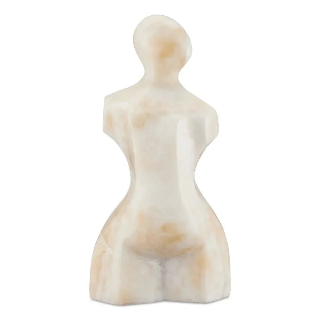 Giada Onyx Large Bust Sculpture - LOOMLAN - Currey & Co - Statues & Sculptures