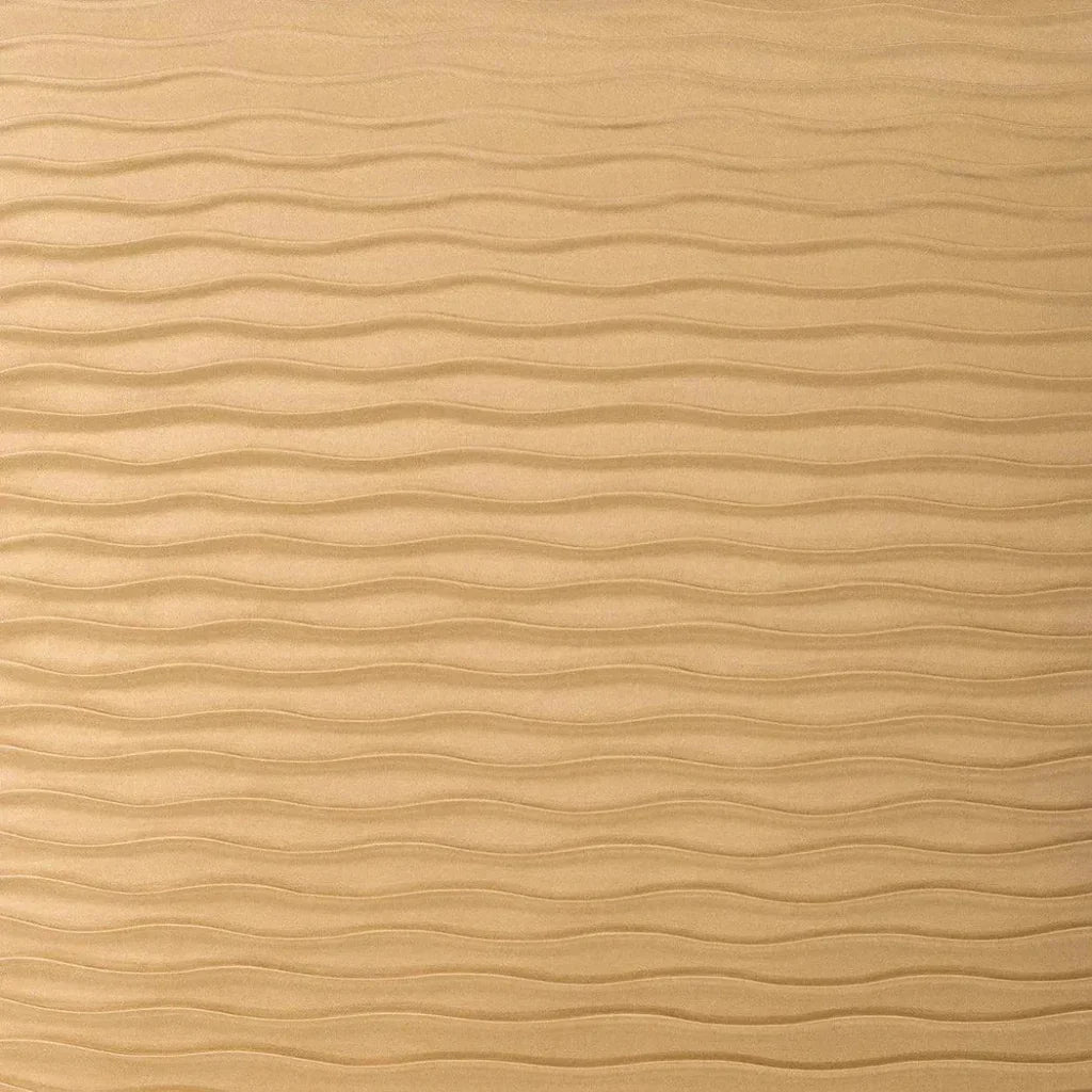 D.V. Kap Glimmer Pleat Gold Throw Pillow With Insert