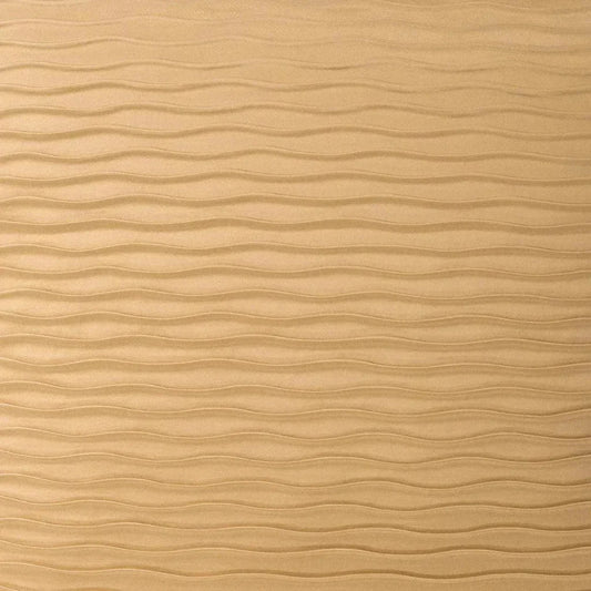 Glimmer Pleat Gold Throw Pillow With Insert - LOOMLAN - D.V. Kap - Throw Pillows