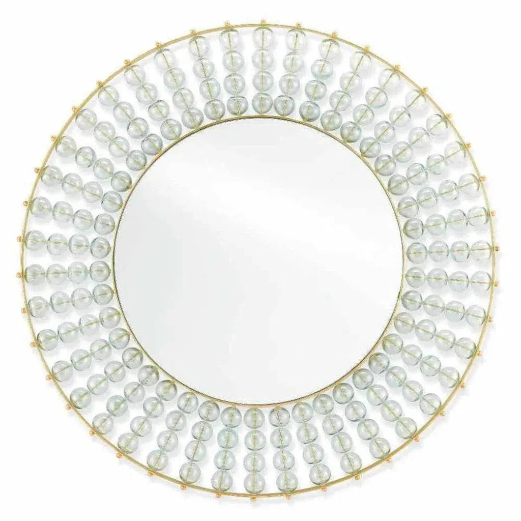 Gold Leaf Calais Mirror - LOOMLAN - Currey & Co - Wall Mirrors