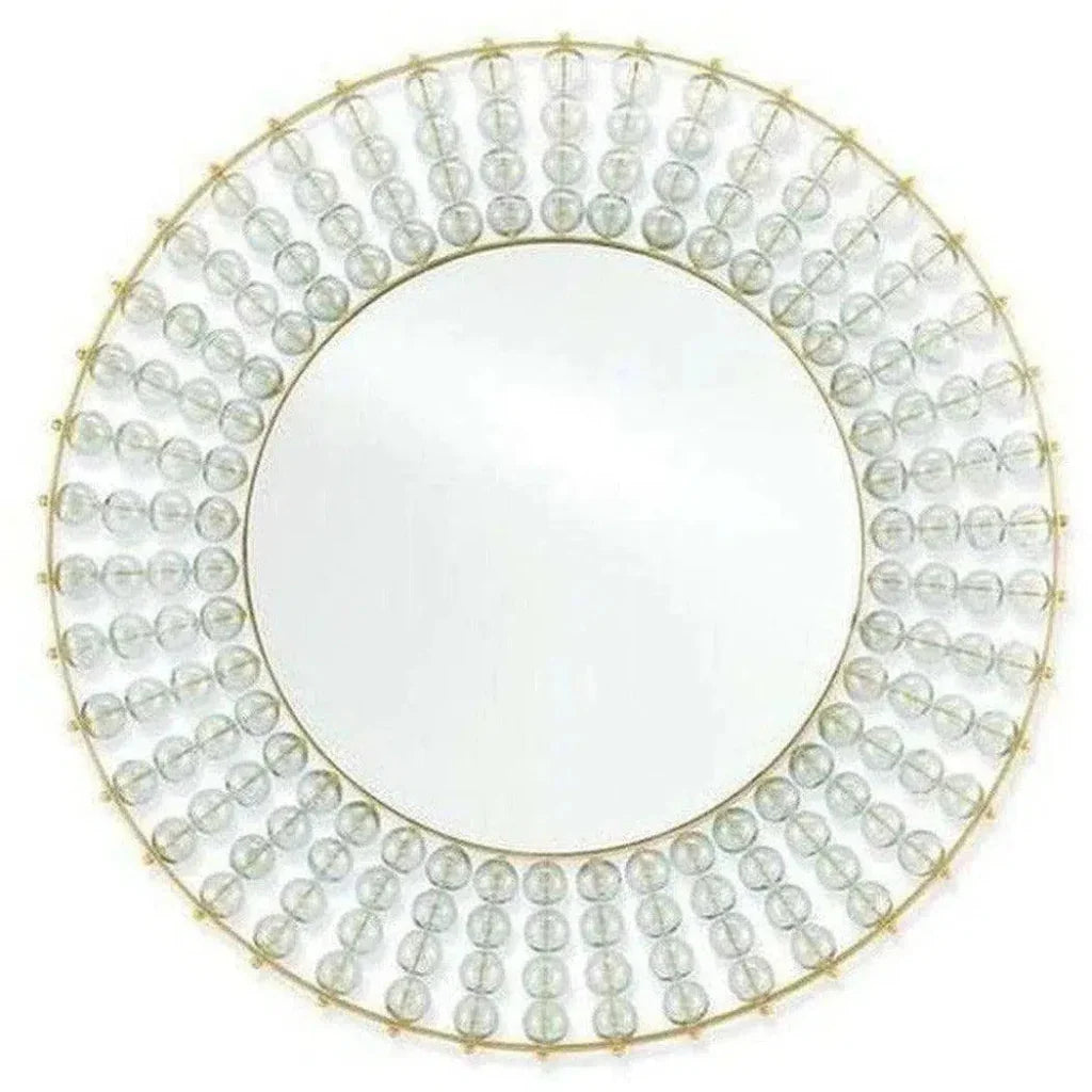 Gold Leaf Calais Mirror - LOOMLAN - Currey & Co - Wall Mirrors