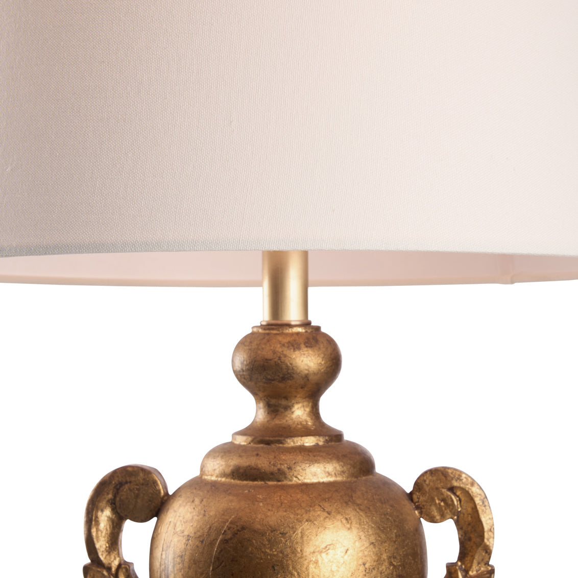 Gosford Wooden Gold Table Lamp