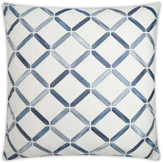Granville Marine Blue Throw Pillow Insert - LOOMLAN - D.V. Kap - Throw Pillows